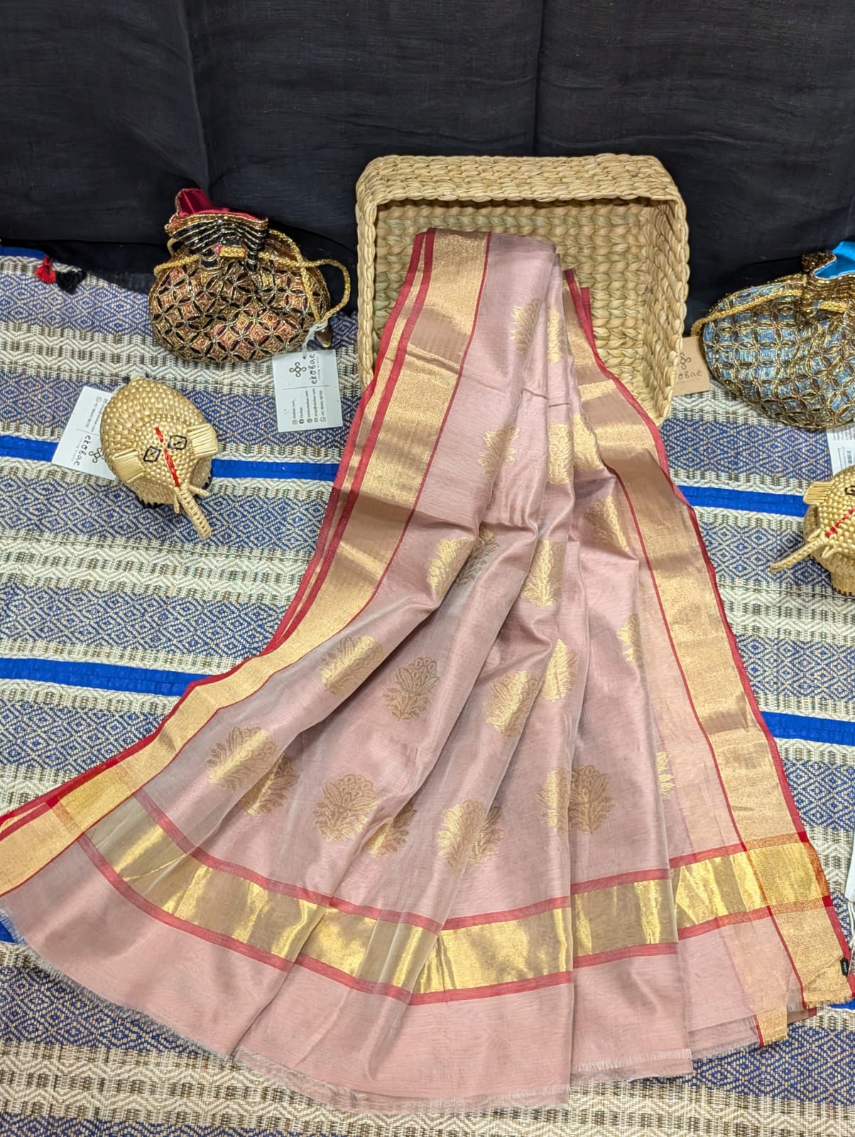 Saree Handloom Chanderi