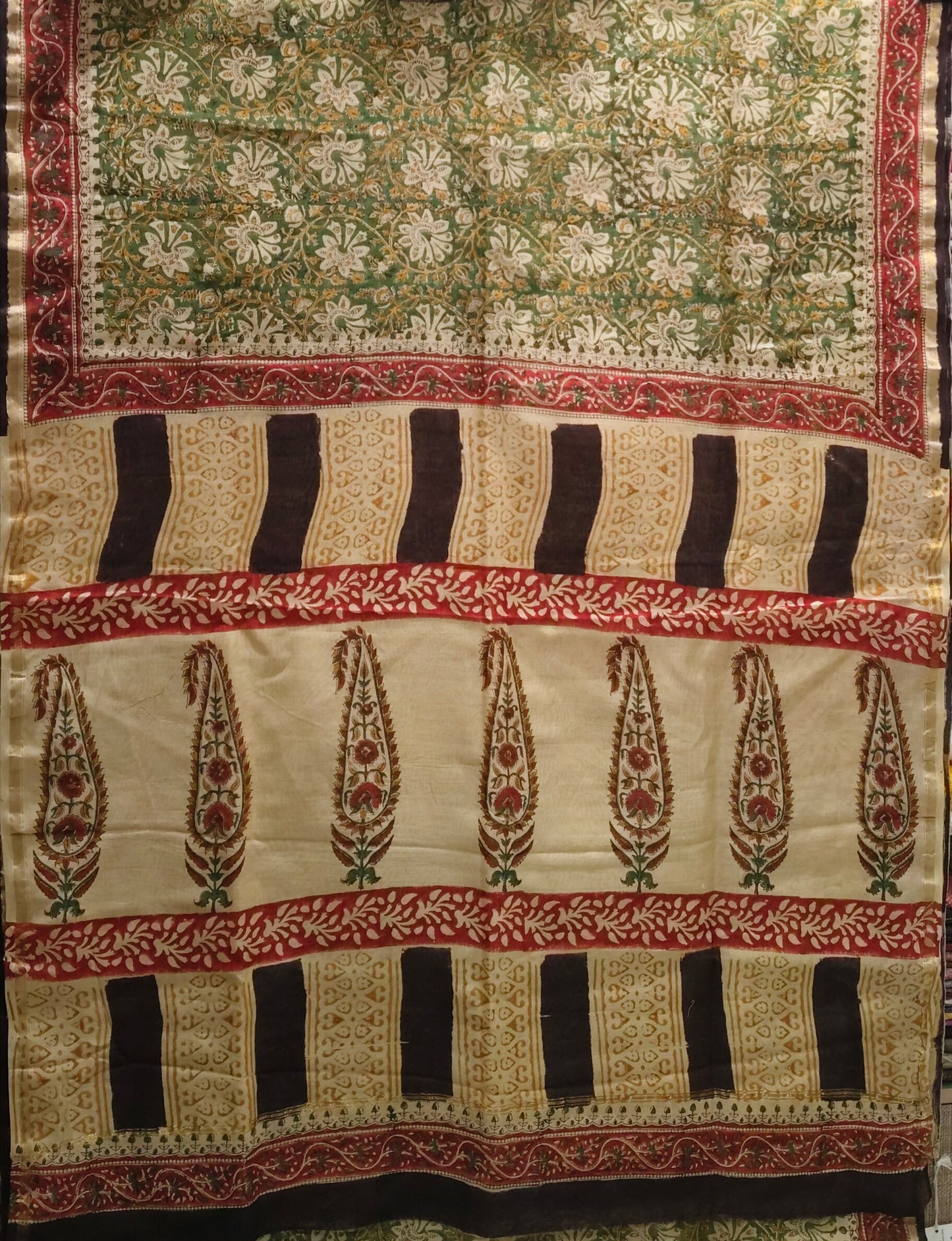 Saree Chanderi Kalamkari