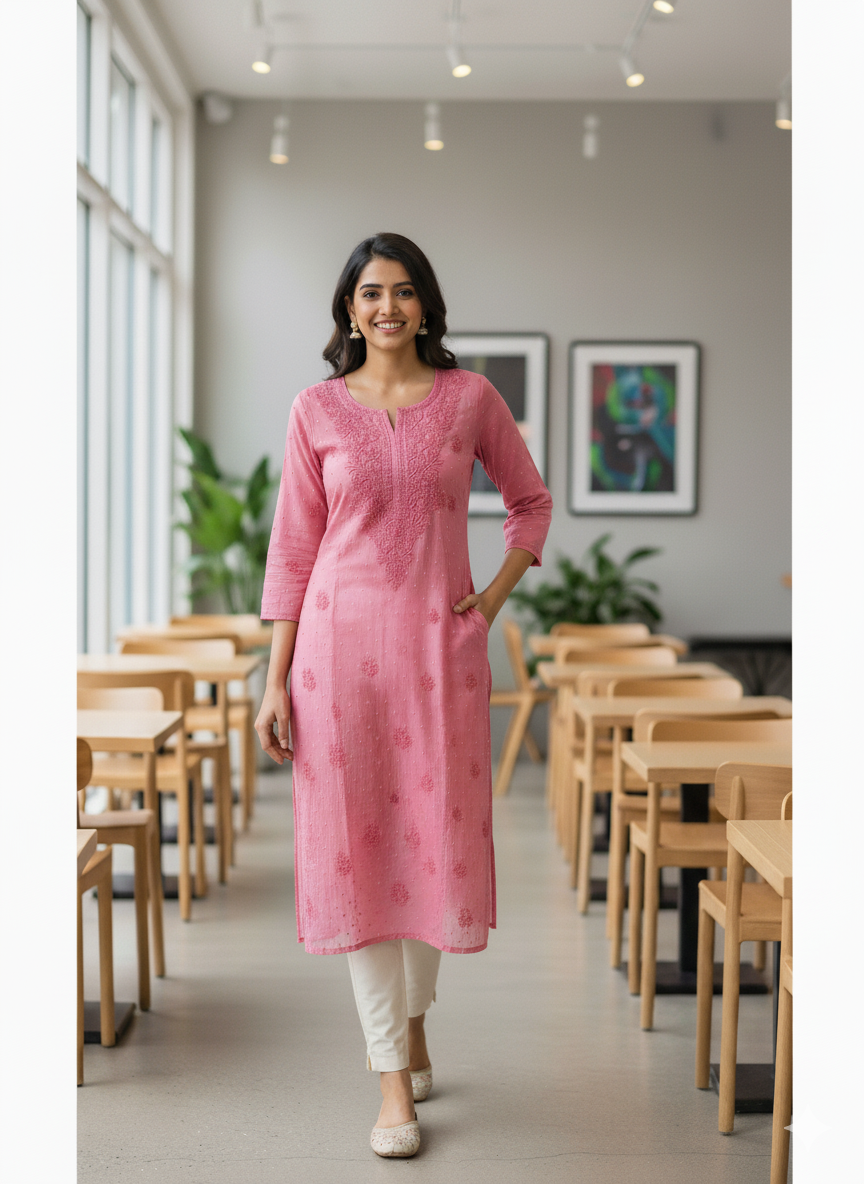 Ready-to-Wear Chikankari Kurti