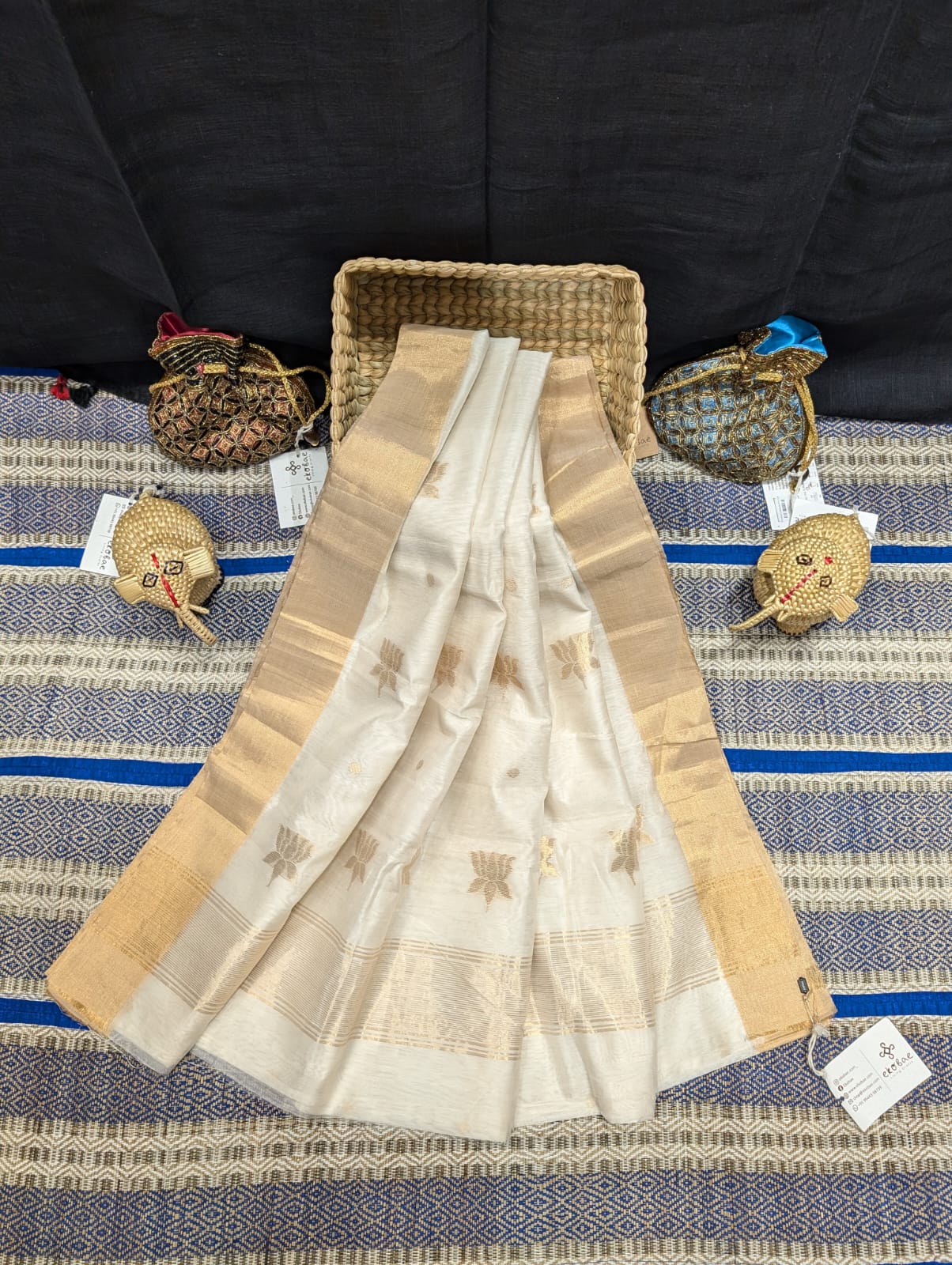 Saree Handloom Chanderi