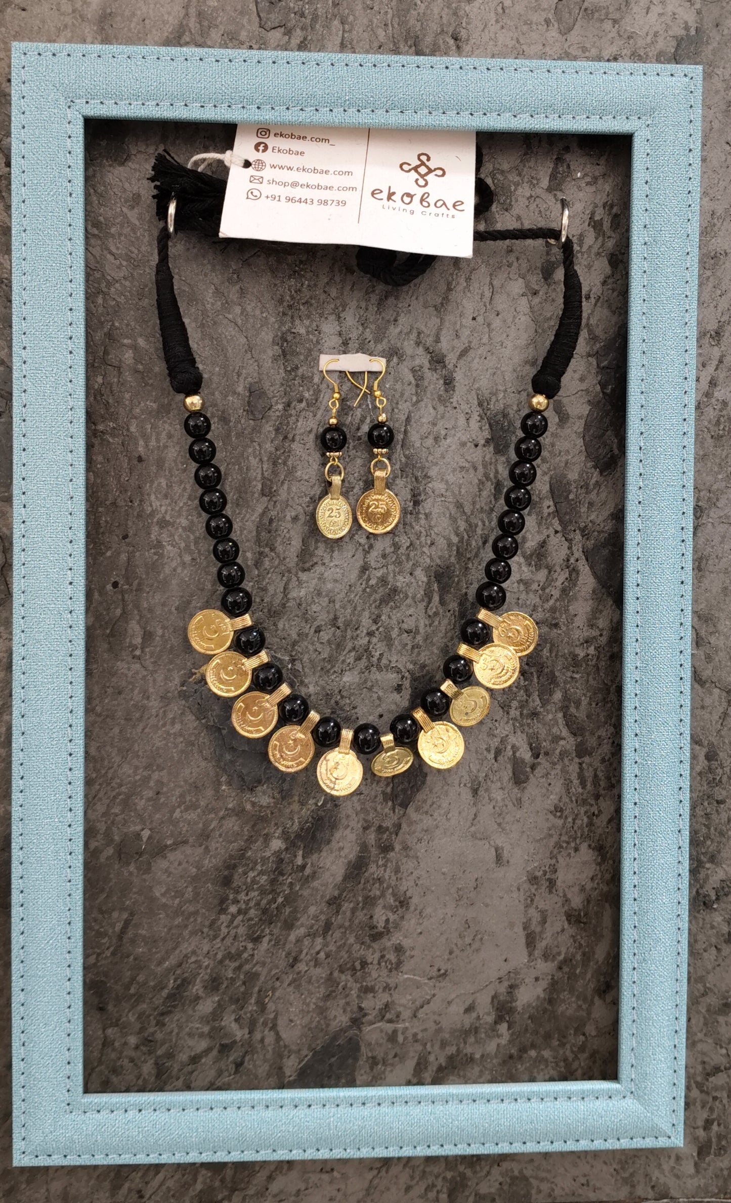 Necklace Tribal Coin 1 Strand