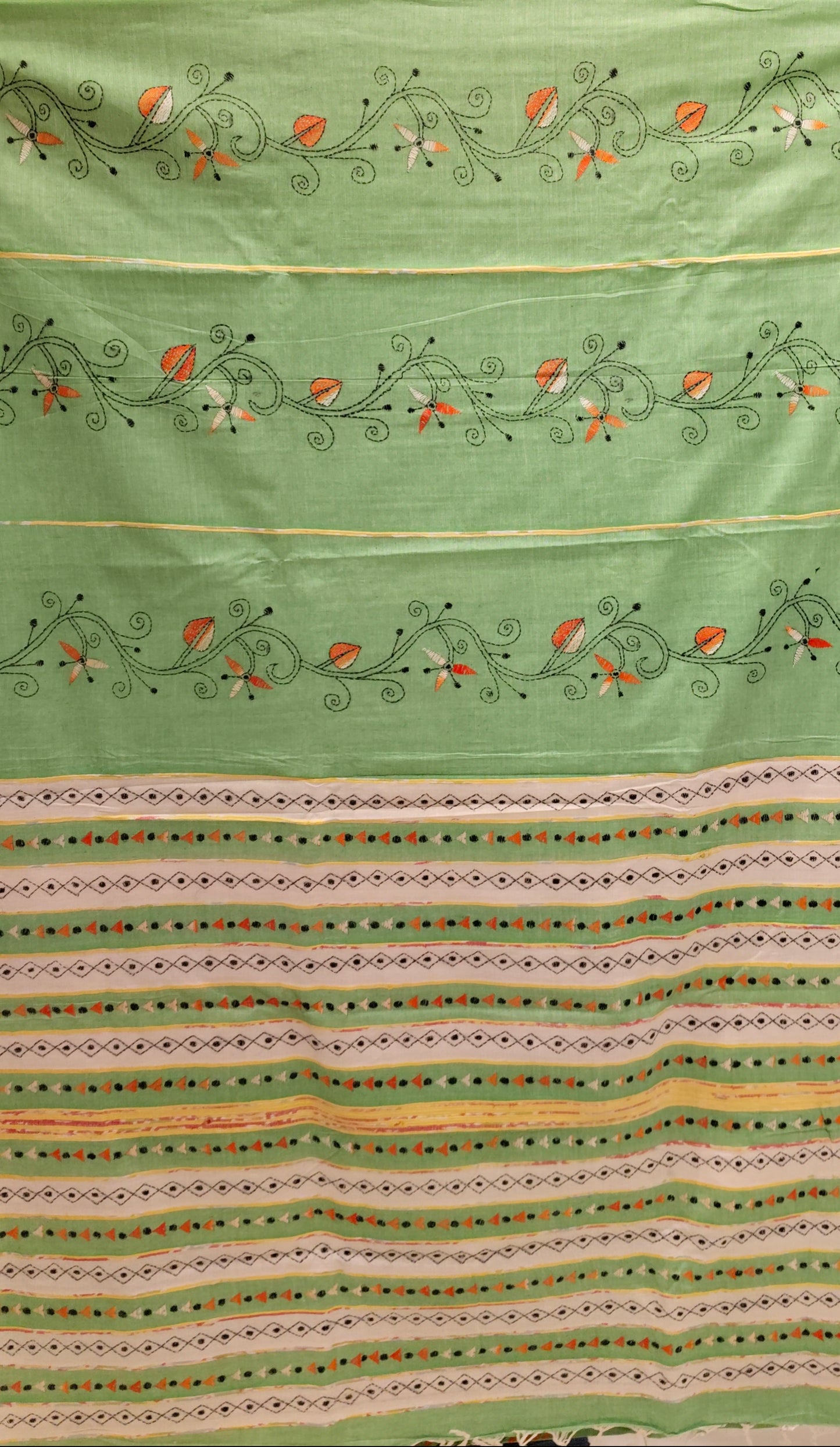 Saree Cotton Kantha Full-Body