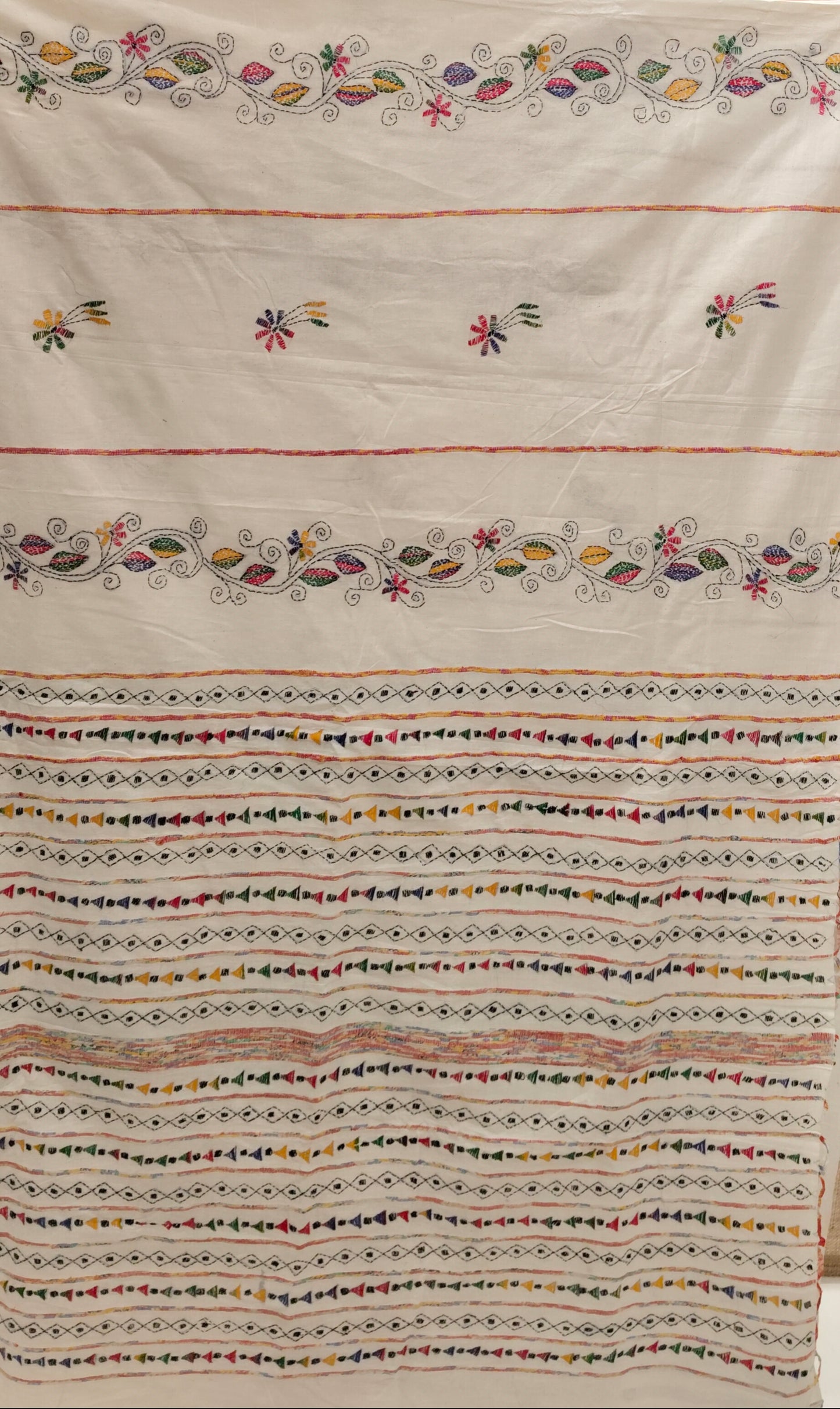 Saree Cotton Kantha Full-Body
