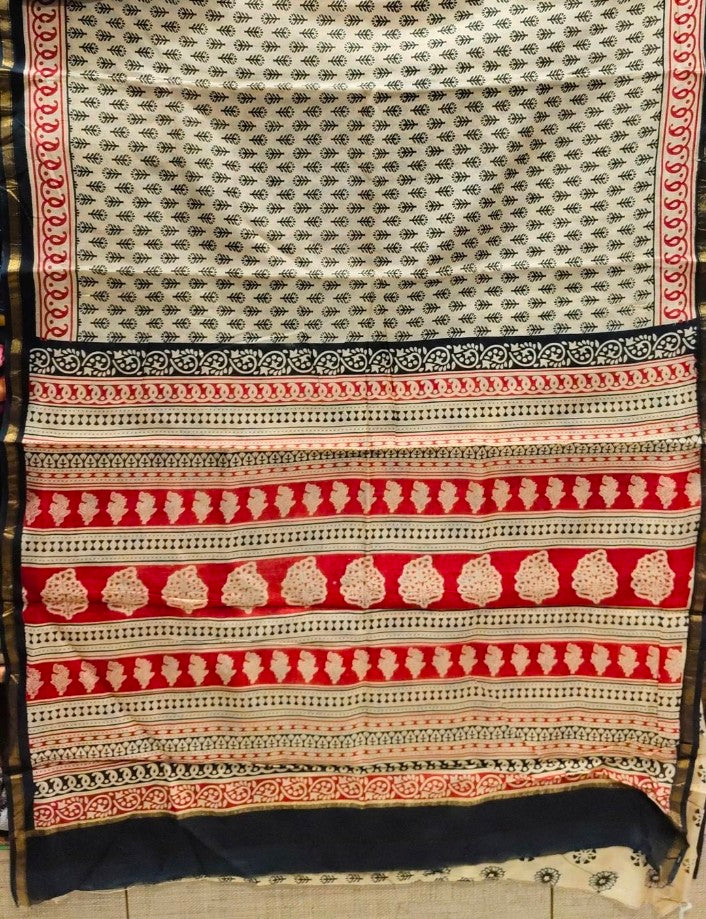 Saree Chanderi Bagh
