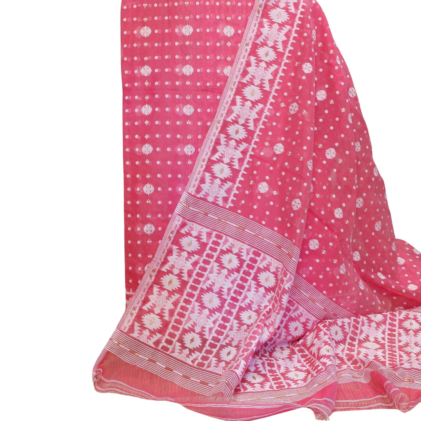 Jhilmil Jaal Kurta & Dupatta (2 piece set) Jamdani