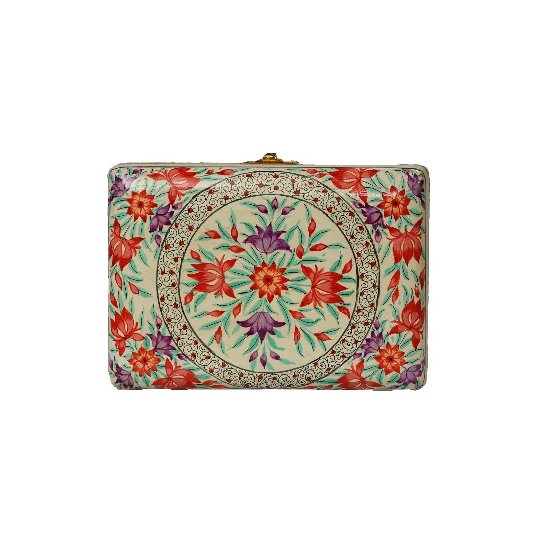 The Ekobae Collection: Hand-Painted Wooden Clutch