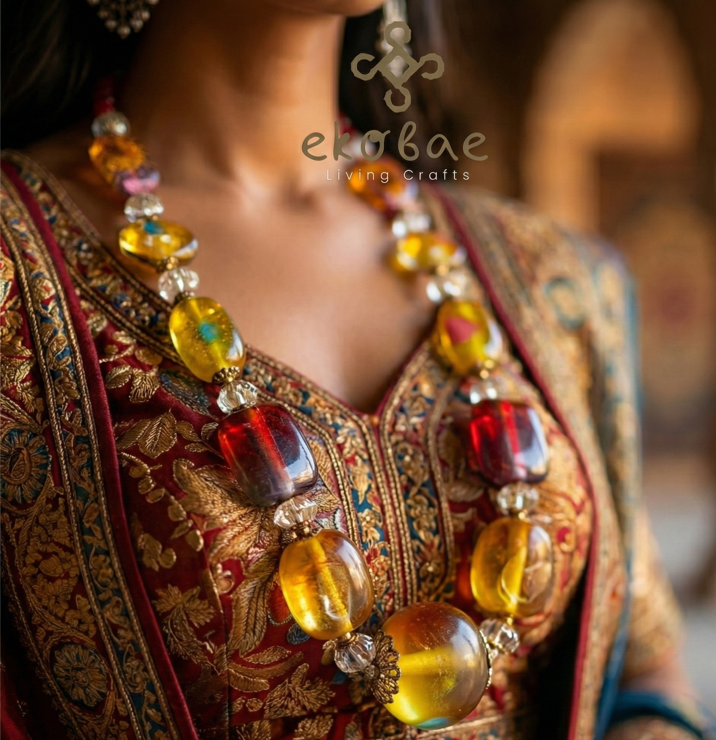 Nepalese Multi Overlay Necklace