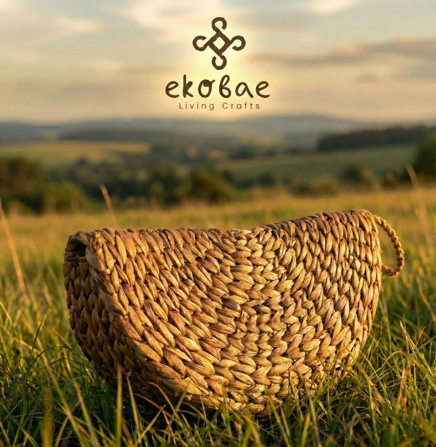 WATERGRASS OYSTER (HALF MOON) CLUTCH PURSE