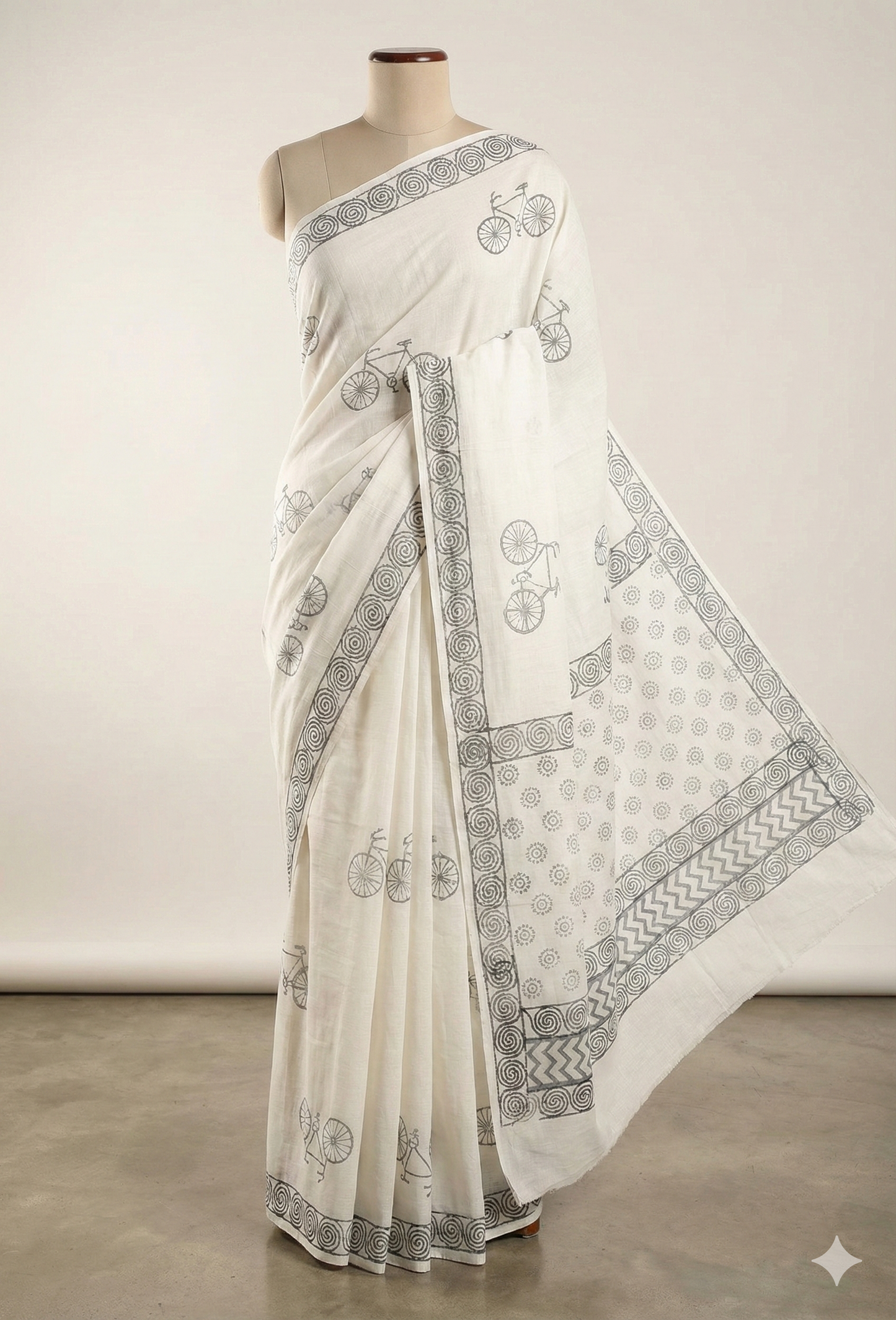 1 rang saree