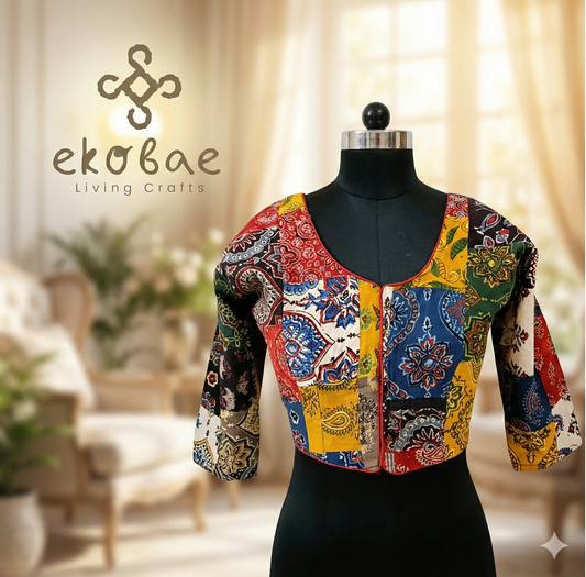 Applique (Tukdi) Blouse