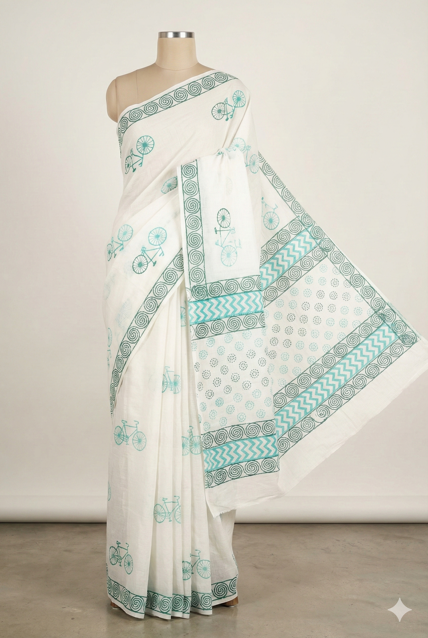 1 rang saree