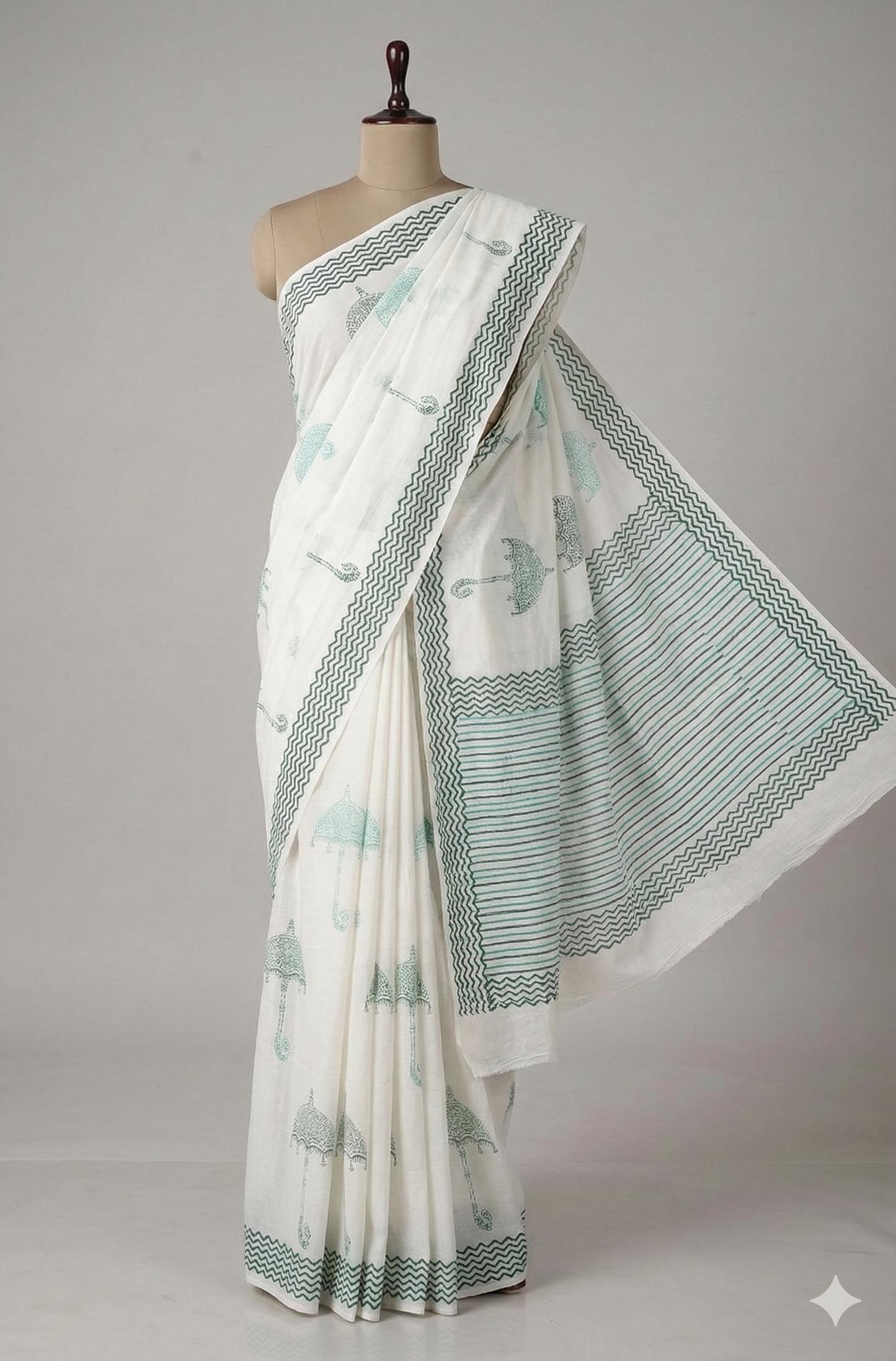 1 rang saree