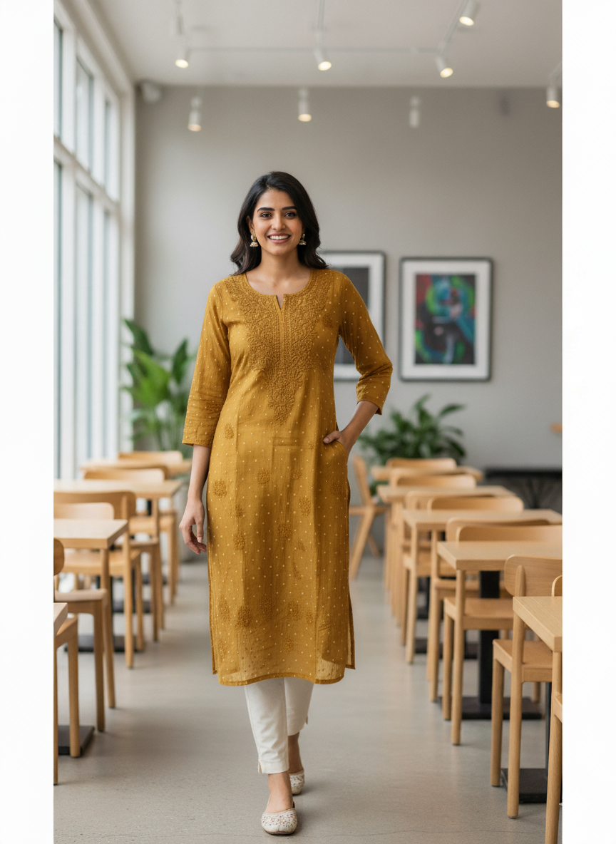 Ready-to-Wear Chikankari Kurti