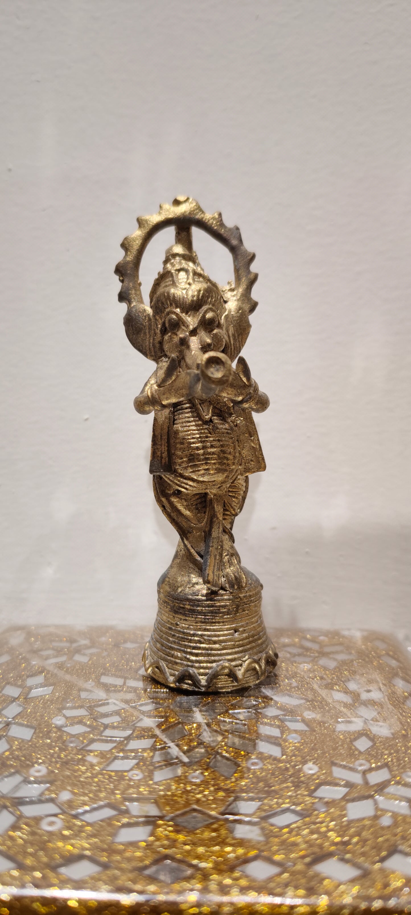 Figurine Dokra Laxmi / Ganesh