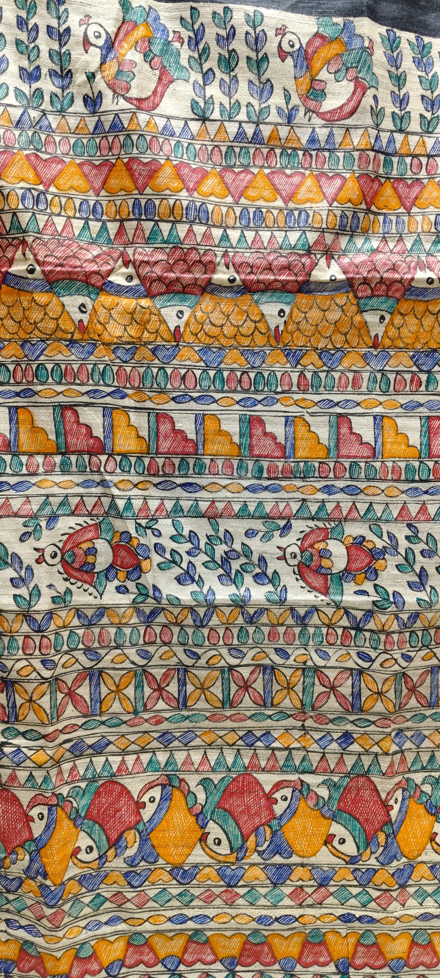 Saree Ghicha Madhubani