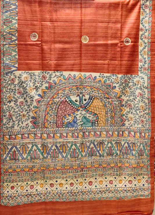 Saree Ghicha Madhubani