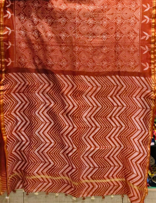 Saree Chanderi Shibori