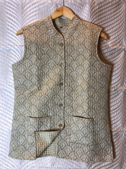 Reversible Quilted Waistcoat