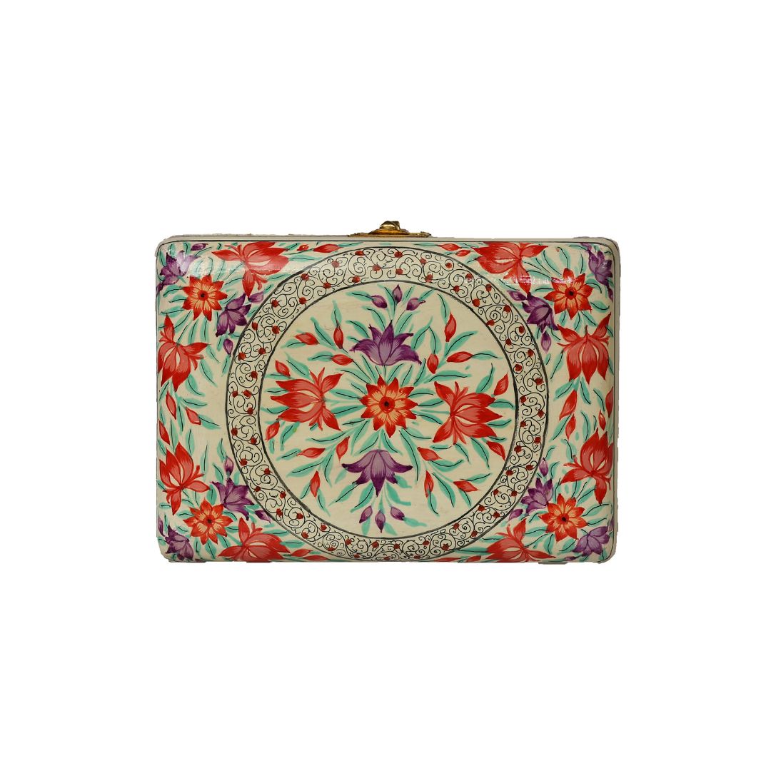 The Ekobae Collection: Hand-Painted Wooden Clutch