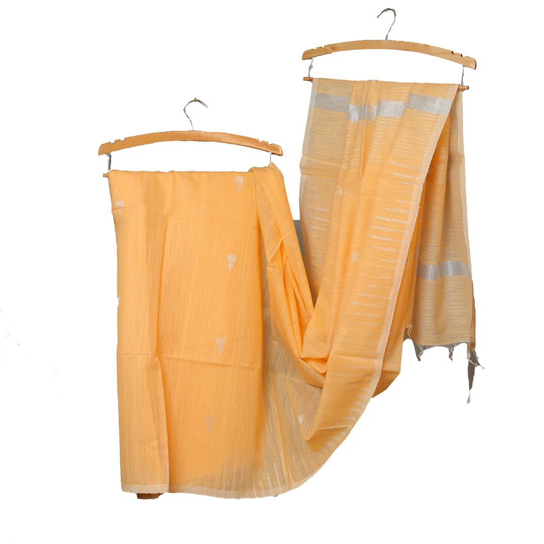 The Geometric Triangle Handloom Saree