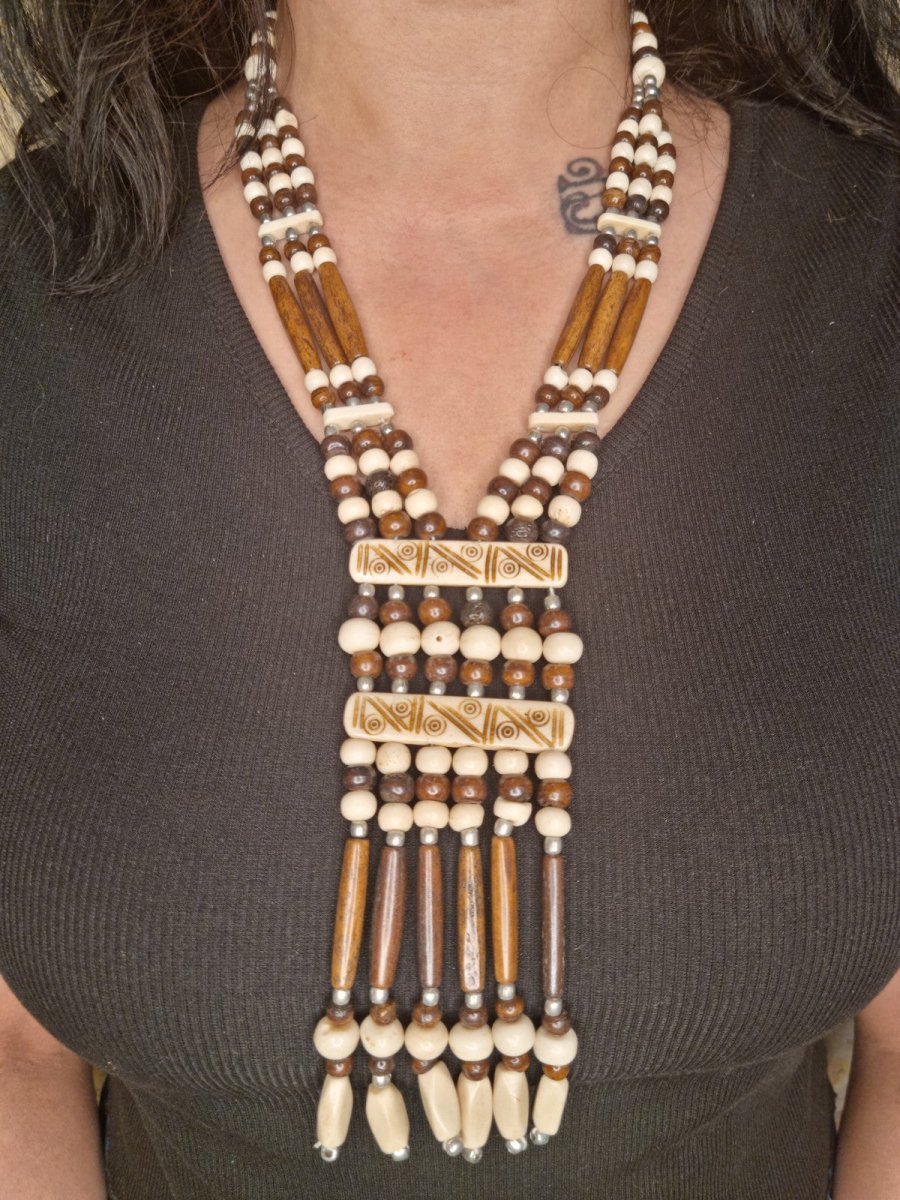 Himalayan Y-Shaped Multi-Strand Necklace - Ekobae