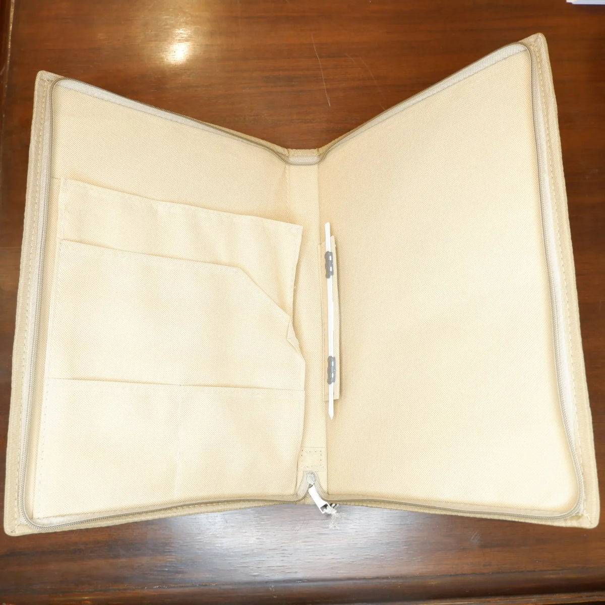 Jute File Folder with Handblock Print - Ekobae